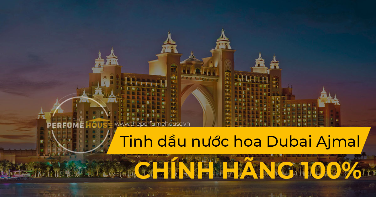 Tinh dầu nước hoa Dubai Ajmal chính hãng 100%